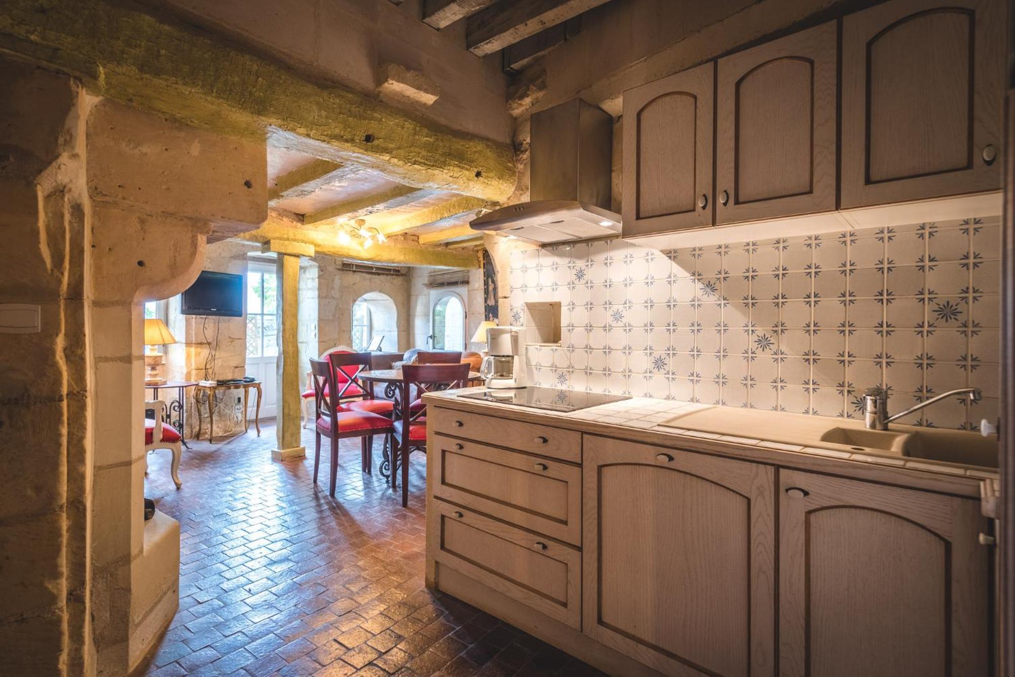 Logis Demeure De La Vignole Otel Turquant Dış mekan fotoğraf