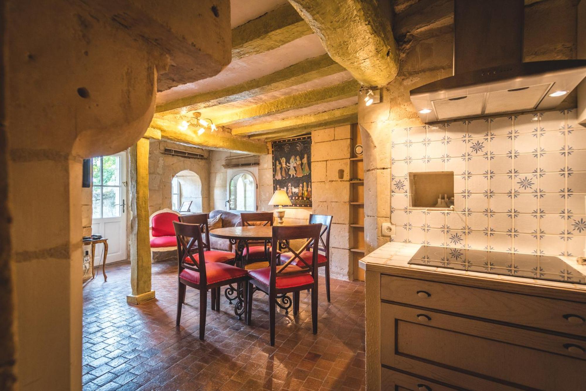 Logis Demeure De La Vignole Otel Turquant Dış mekan fotoğraf